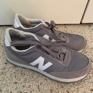 Grey New Balance Sneakers size 8